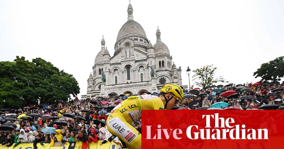 Tour de France 2025 finale: Pogacar wins again as Van Aert lands stage 21 in Paris – live | Tour de France 2025