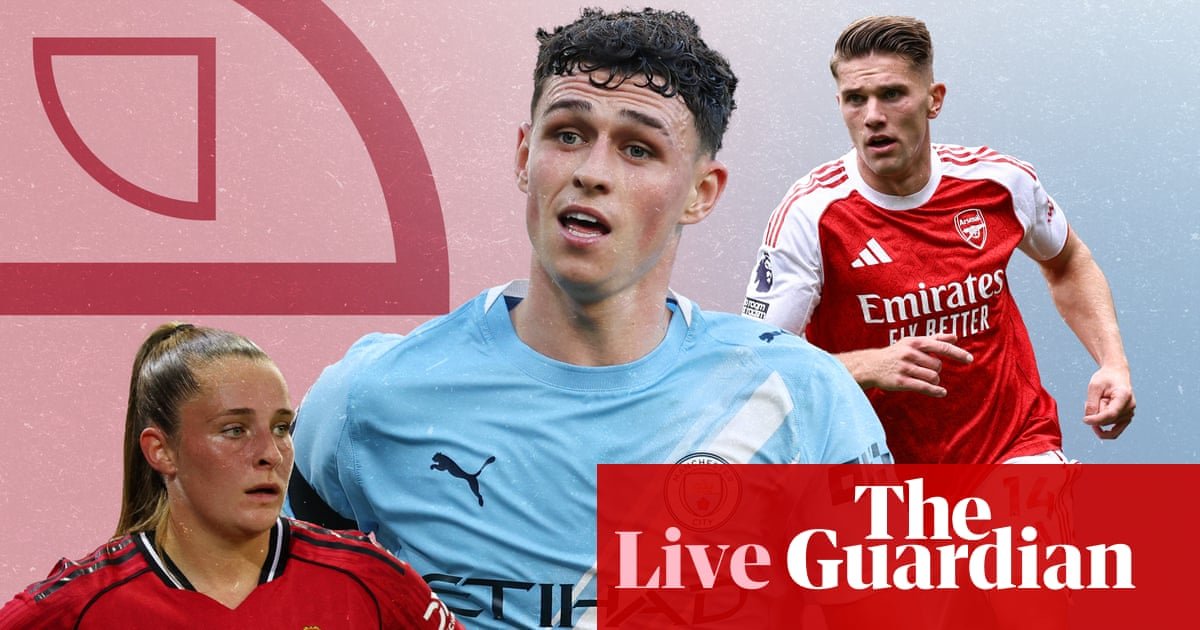 Arsenal v Manchester City buildup, Rome derby and WSL action – matchday live | Soccer