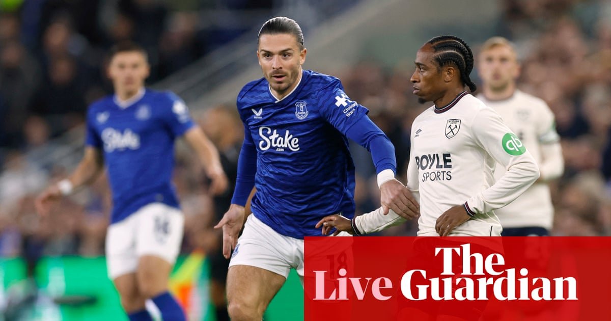 Everton v West Ham United: Premier League – live | Premier League Everton v West Ham United: Premier League – live | Premier League