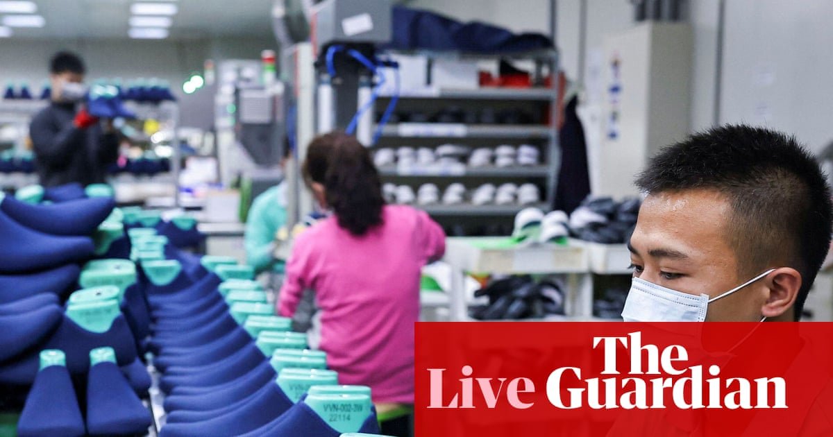 Factory activity shrinks as US tariffs bite; UK house price drop – business live | Business