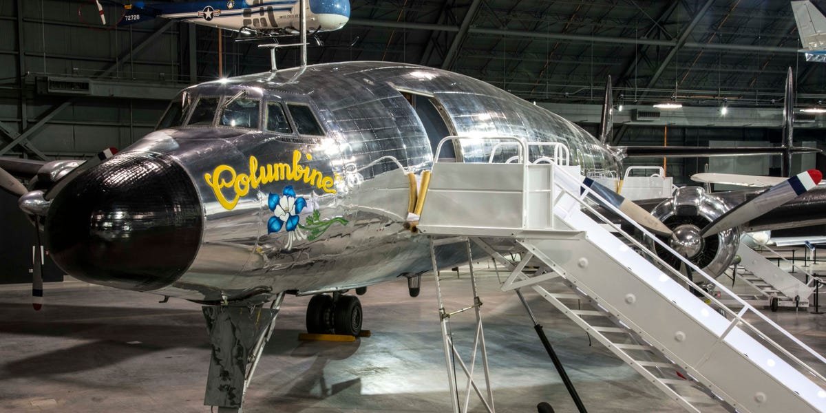 Inside Eisenhower’s Air Force One Named for First Lady’s Home State