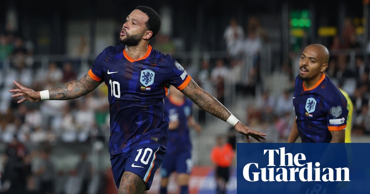 World Cup qualifying: Depay sets scoring record as Dutch survive scare in Lithuania | World Cup 2026 qualifiers