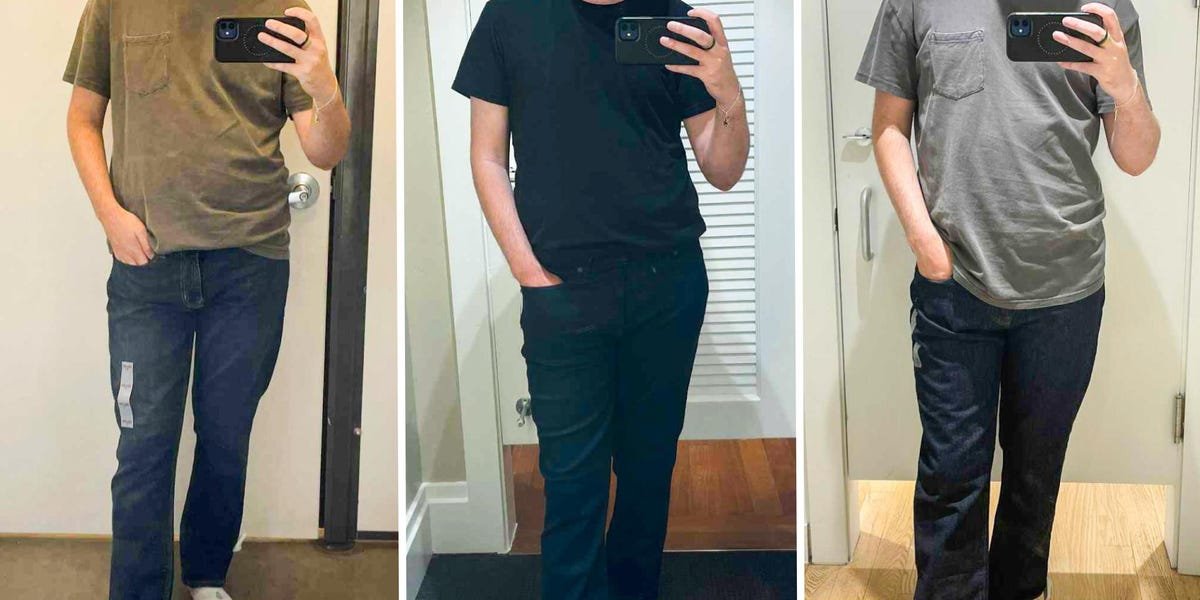 I Tried on Men’s Jeans From Gap, Old Navy, and Banana Republic: REVIEW I Tried on Men’s Jeans From Gap, Old Navy, and Banana Republic: REVIEW