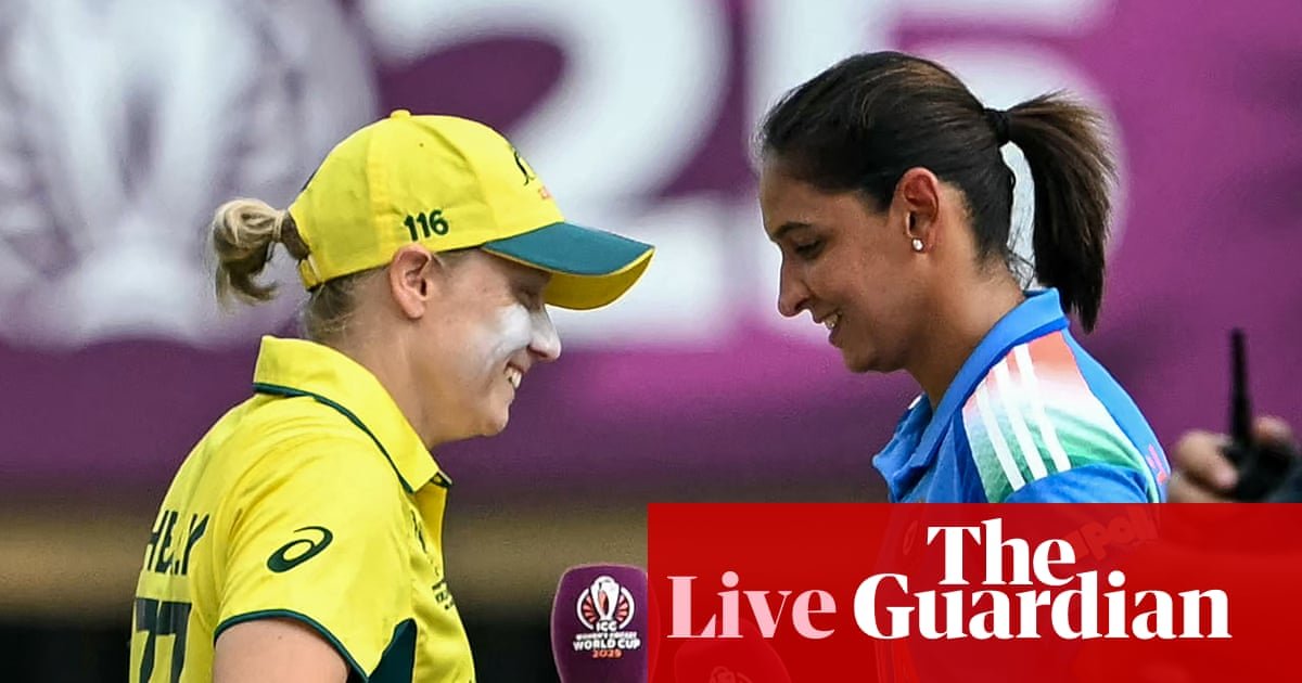 India v Australia: Women’s Cricket World Cup semi-final – live | Women’s Cricket World Cup India v Australia: Women’s Cricket World Cup semi-final – live | Women’s Cricket World Cup