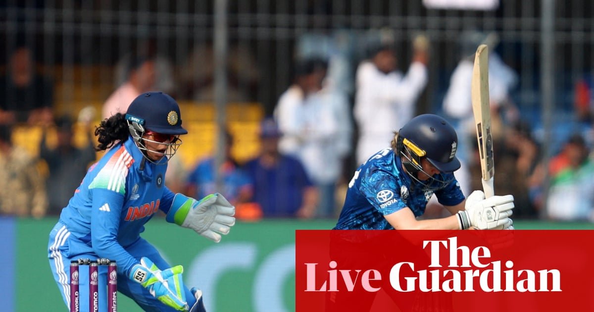 India v England: Women’s Cricket World Cup – live | Women’s Cricket World Cup India v England: Women’s Cricket World Cup – live | Women’s Cricket World Cup