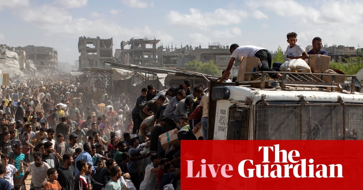 Israel moves prisoners ahead of exchange Gaza; Hamas official says disarmament ‘out of the question’ – live | Gaza