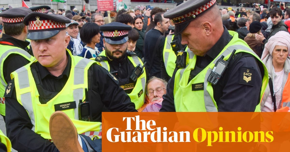 It starts with Palestine protests. But where will the crackdown on Britain’s democratic freedoms end? | Owen Jones