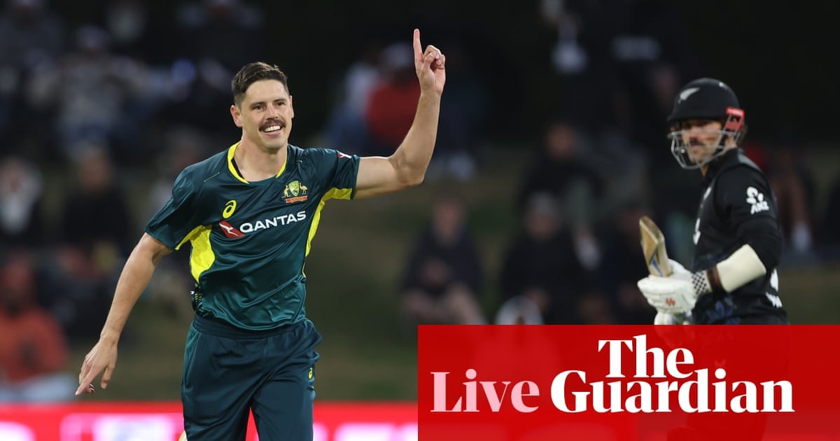 New Zealand v Australia: men’s first T20 international cricket – live | Australia cricket team New Zealand v Australia: men’s first T20 international cricket – live | Australia cricket team