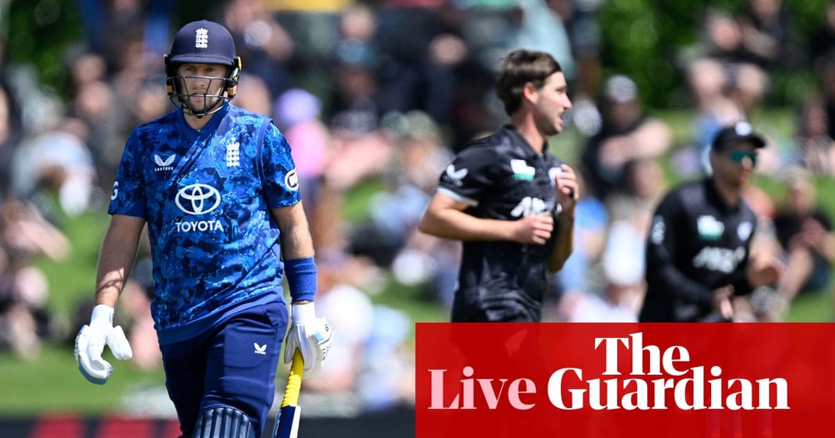 New Zealand v England: first men’s ODI – live | Cricket