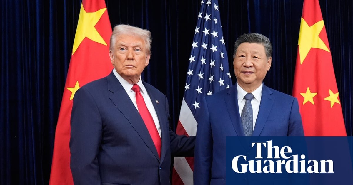 Trump-Xi meeting: US president says rare earths deal and tariff reduction agreed in crunch trade talks | Donald Trump Trump-Xi meeting: US president says rare earths deal and tariff reduction agreed in crunch trade talks | Donald Trump