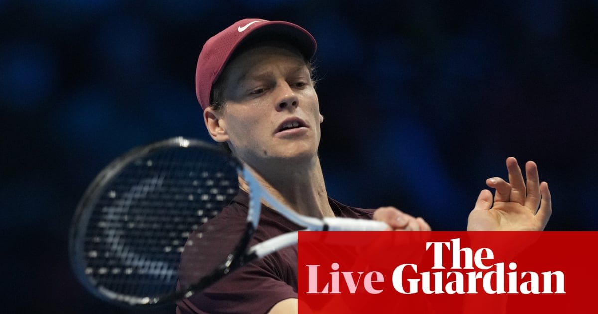 ATP Finals tennis: Jannik Sinner v Félix Auger-Aliassime – live | ATP Finals