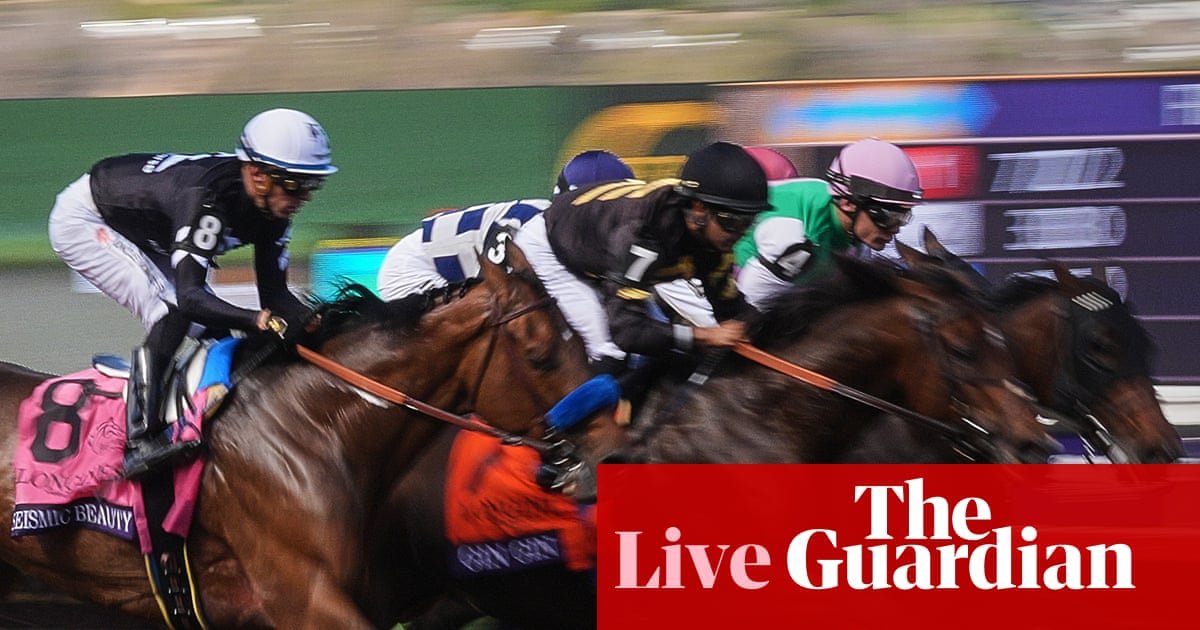 Breeders’ Cup 2025 horse racing: day two – live | Breeders’ Cup