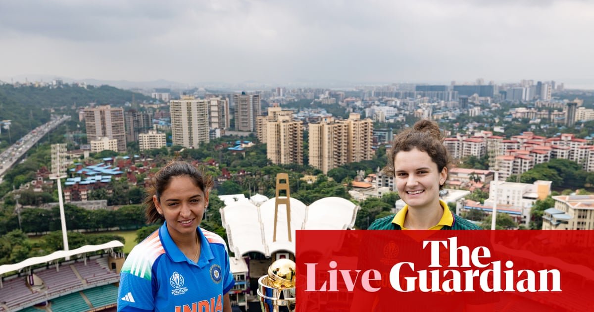 India v South Africa: Women’s Cricket World Cup final – live | Women’s Cricket World Cup
