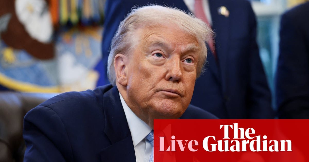 Trump says ‘we’ll give them everything’ on Epstein as top Democrat says president’s sudden U-turn shows he’s ‘panicking’ – live | Trump administration Trump says ‘we’ll give them everything’ on Epstein as top Democrat says president’s sudden U-turn shows he’s ‘panicking’ – live | Trump administration