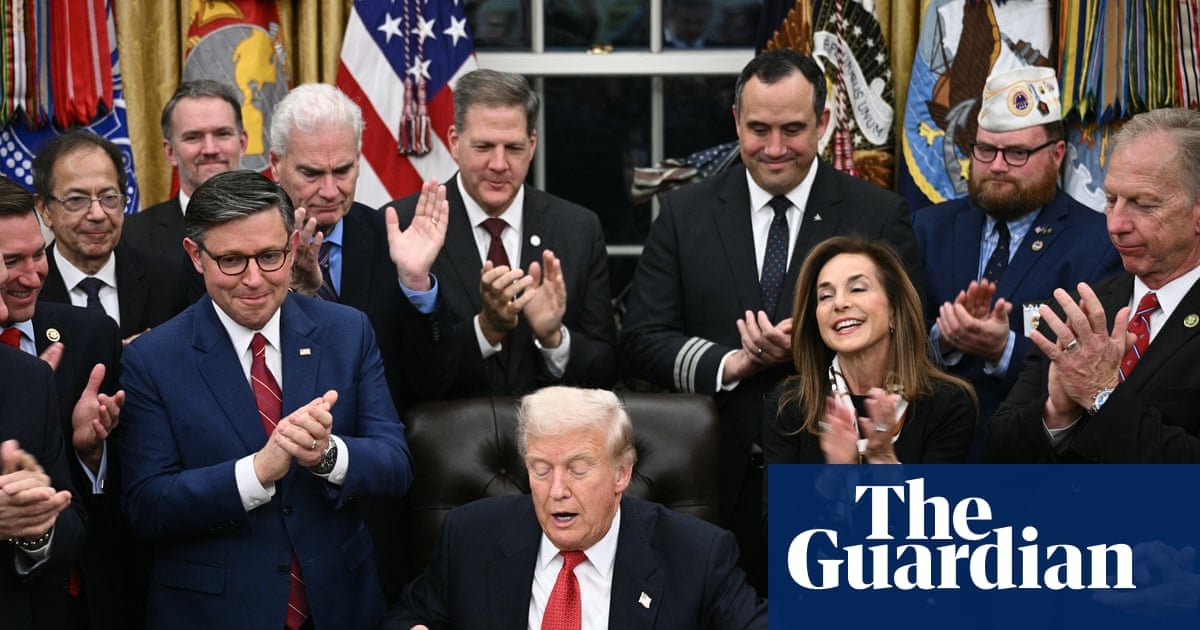 Trump signs funding bill to end longest US government shutdown | US politics Trump signs funding bill to end longest US government shutdown | US politics