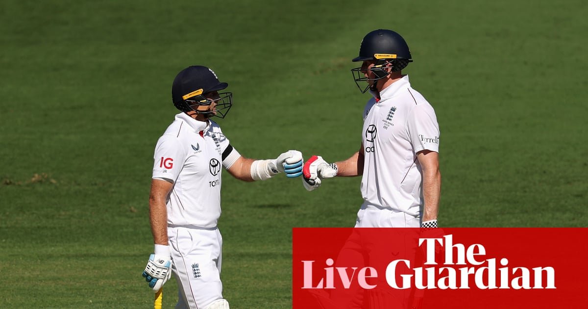 Australia v England: Ashes second Test, day one – live | Ashes 2025-26