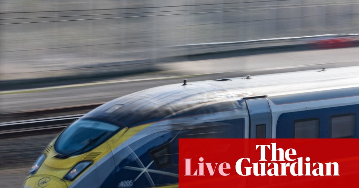 Eurostar and LeShuttle services suspended after power supply problem in the Channel tunnel – business live | Business Eurostar and LeShuttle services suspended after power supply problem in the Channel tunnel – business live | Business