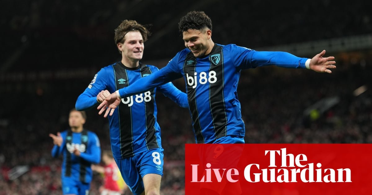Manchester United v Bournemouth: Premier League updates – live | Premier League Manchester United v Bournemouth: Premier League updates – live | Premier League