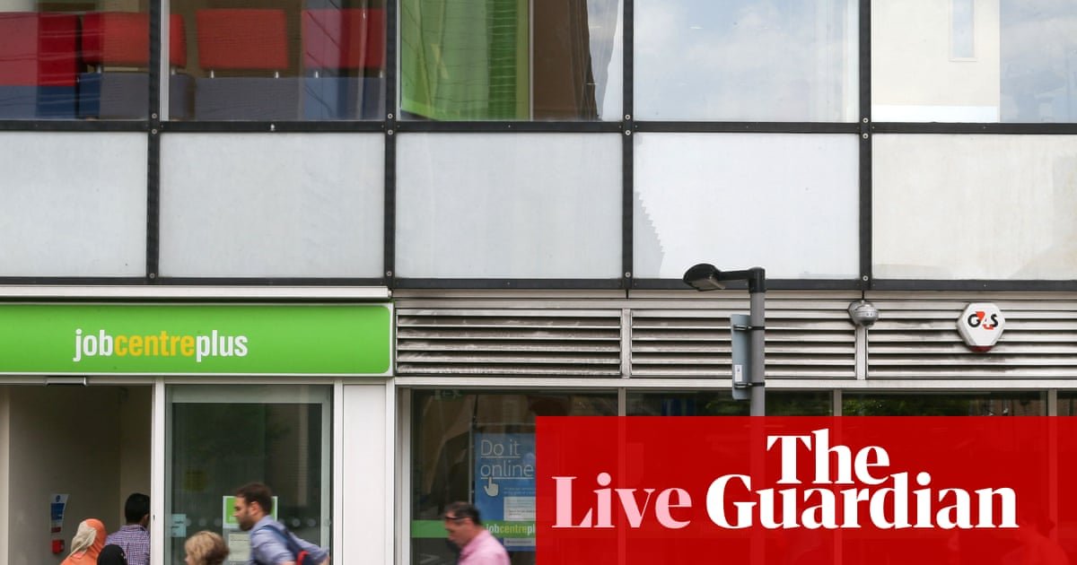 UK jobs market continues to weaken as unemployment hits four-year high and wage growth slows – business live | Business