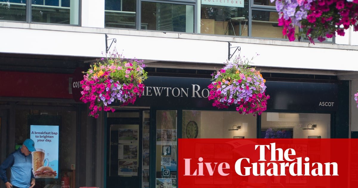 UK mortgage rates fall to lowest since September 2022; China’s trade surplus hits tn – business live | Business
