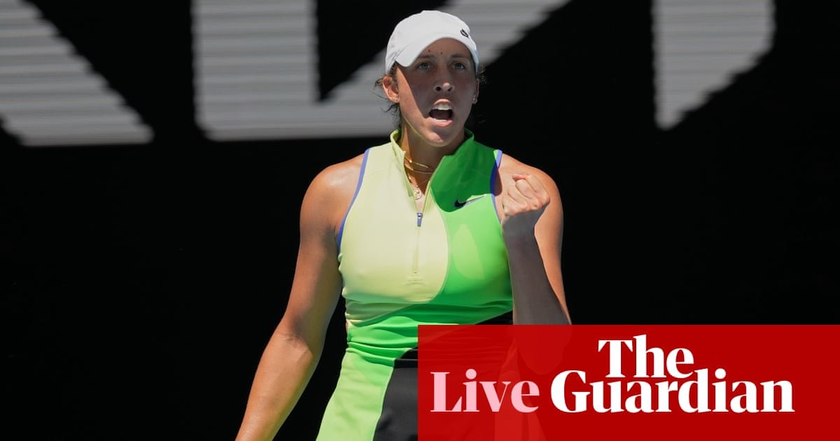 Australian Open 2026: Keys beats Pliskova, defending champion Sinner next – live | Australian Open 2026 Australian Open 2026: Keys beats Pliskova, defending champion Sinner next – live | Australian Open 2026
