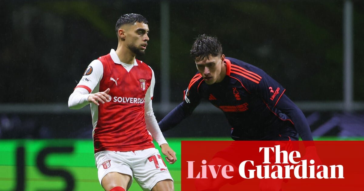 Braga v Nottingham Forest, Rangers v Ludogorets, and more: Europa League – live | Europa League