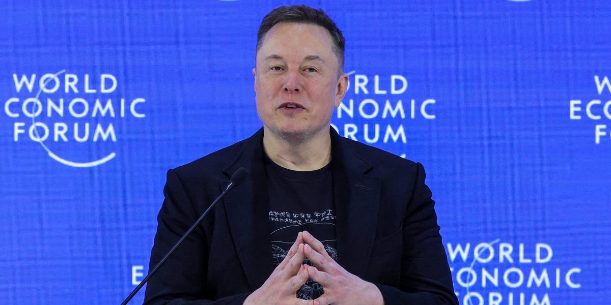 Elon Musk Says Aging Is a ‘Solvable Problem’ at Davos