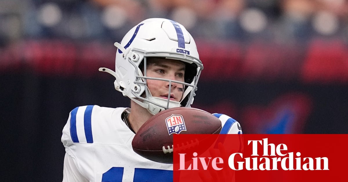 Saints v Falcons, Colts v Texans and Titans v Jaguars: NFL gameweek 18 updates – live | NFL