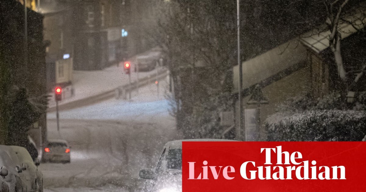 Storm Goretti live: rail networks in England suspend services as 380,000 homes in France lose power | UK news