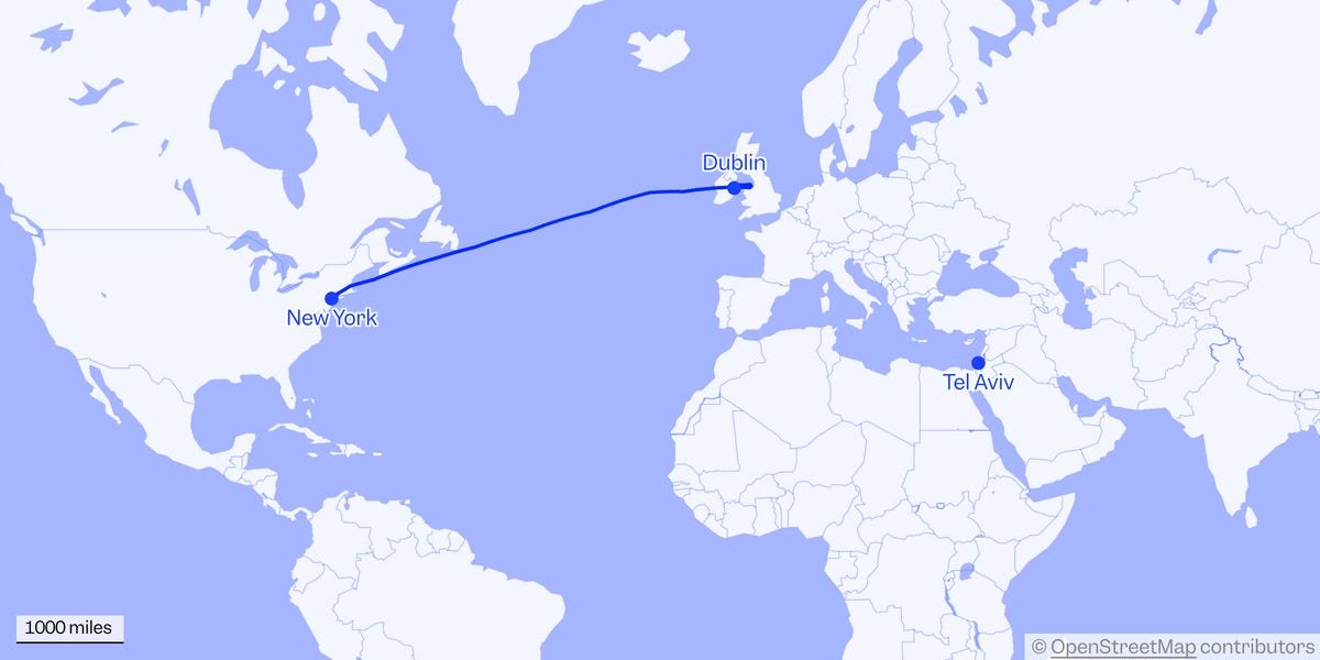 Delta Air Lines Flight Forced to Divert to Dublin After 6 Hours in Air