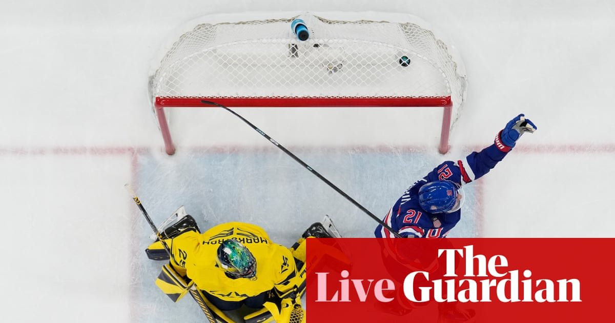Winter Olympics 2026: USA defeat Sweden in men’s ice hockey and glory for Shiffrin on day 12 – live | Winter Olympics 2026