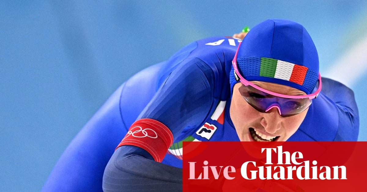 Winter Olympics 2026: speed skating gold for Italy, Cas upholds ban on GB skeleton helmets and more – live | Winter Olympics 2026