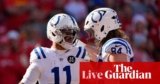 NFL week 12: Chiefs v Colts, Packers v Vikings and Bears v Steelers – live | NFL