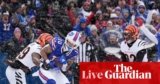 Ravens v Steelers, Jaguars v Colts and Bills v Bengals: NFL week 14 – live | NFL