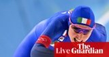 Winter Olympics 2026: speed skating gold for Italy, Cas upholds ban on GB skeleton helmets and more – live | Winter Olympics 2026